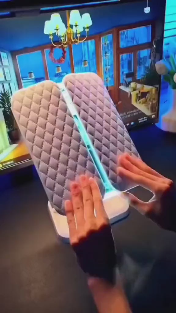 Espejo de Maquillaje Tríptico Recargable con Aumento y Luz LED Miled InnovaGoods