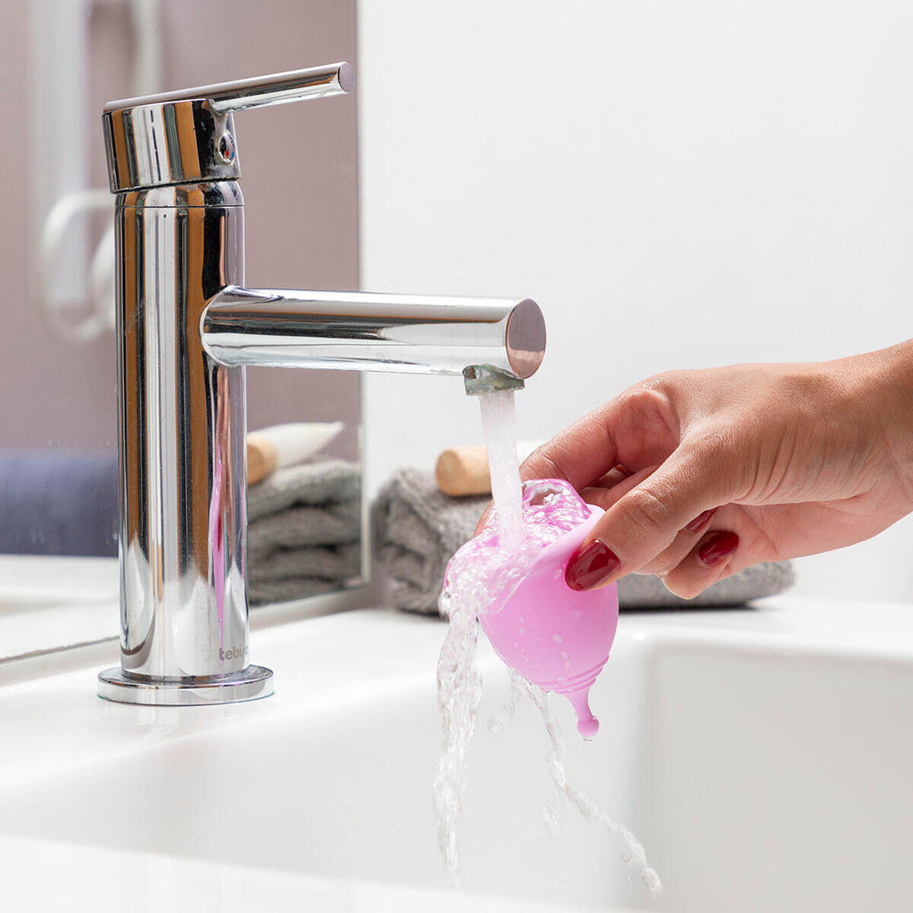 Copo menstrual ecomzent com acessórios